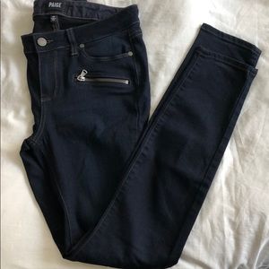 Dark blue skinny jeans